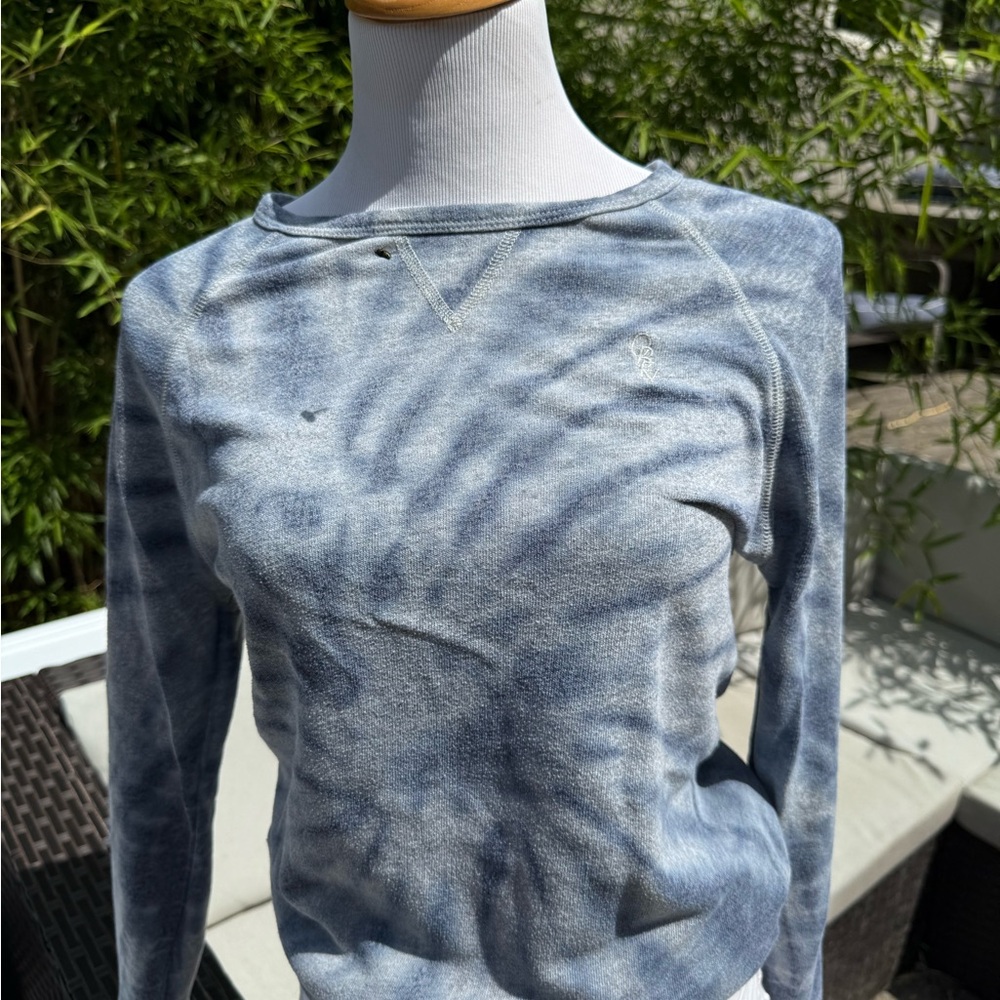 Obey Gray Tie-Dye Women's long sleeve light raglan
